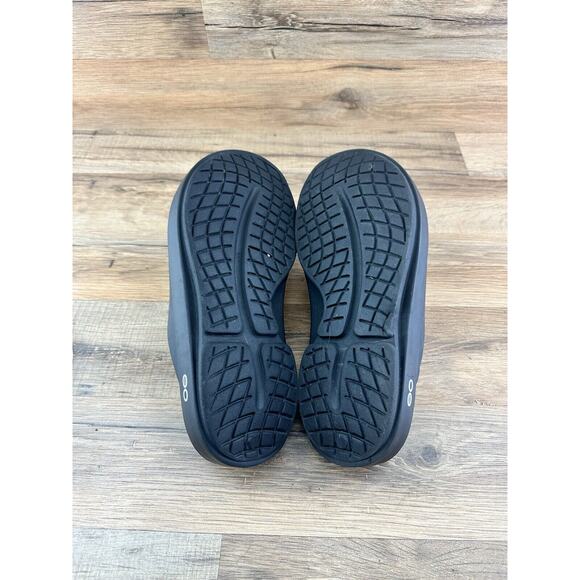OOFOS OOahh Sport Flex Slide Recovery Sandals Black Men’s Size 7 Women’s… - Picture 3 of 5